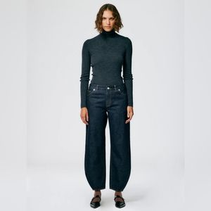 Tibi Indigo Denim Brancusi Jean - Regular
